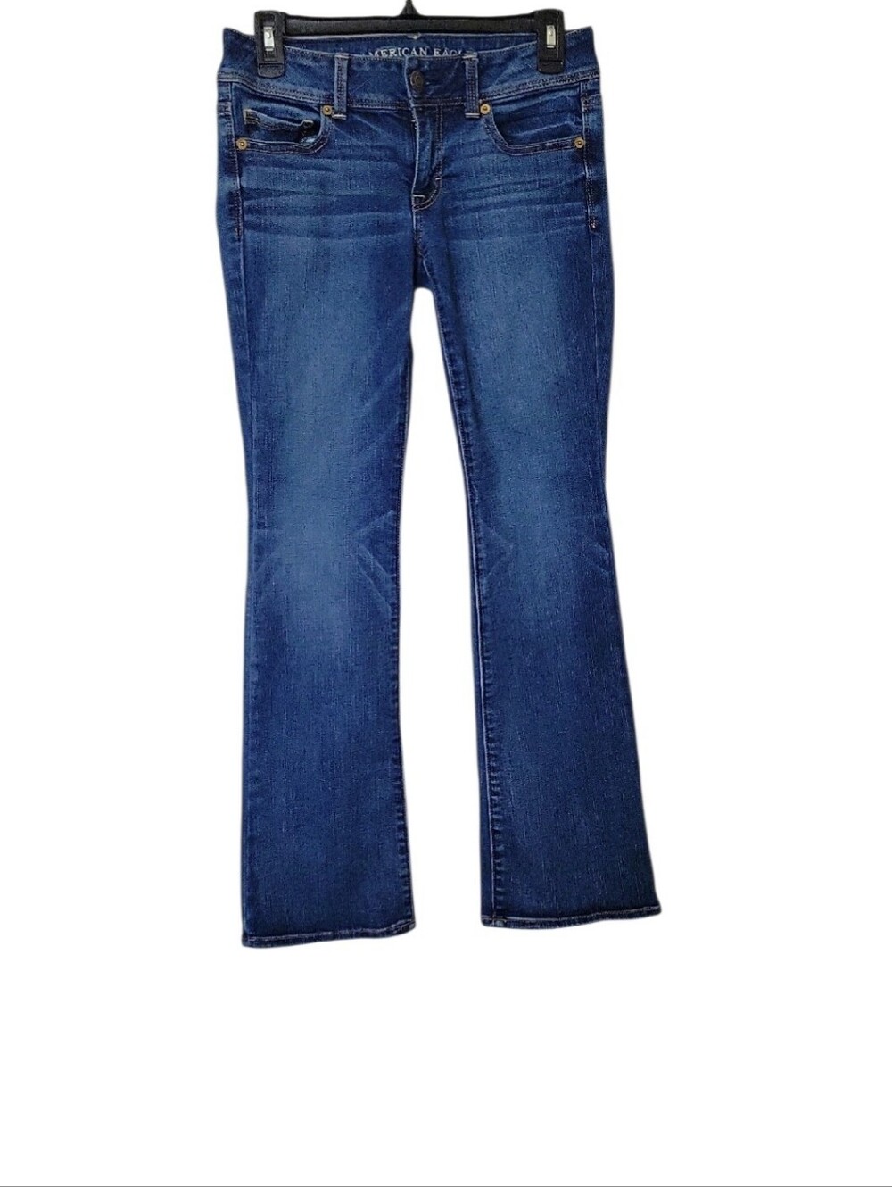 American Eagle Outfitters Blue Flare Jeans-Size 4